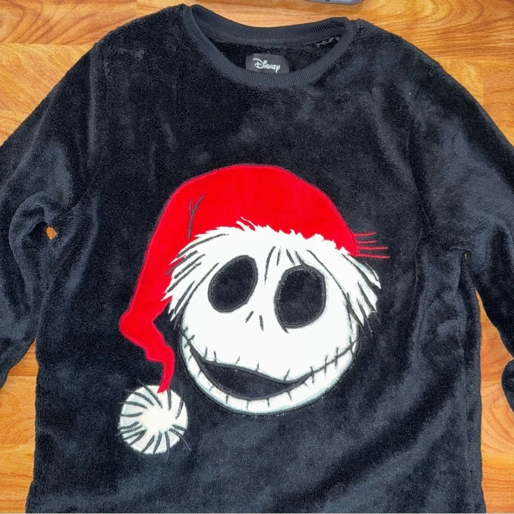Disney Nightmare Before Christmas Jack Skellington Makeup Case + Kids Sweater